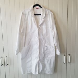 White Production Coat - Dickies